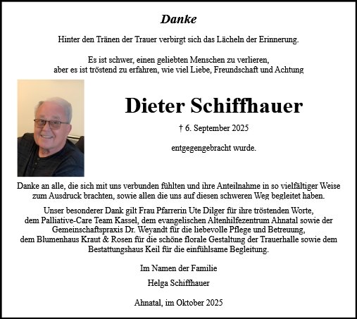 Dieter Schiffhauer