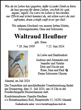 Waltraud Heußner