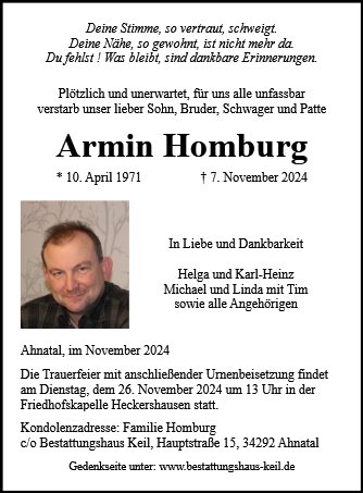 Armin Homburg