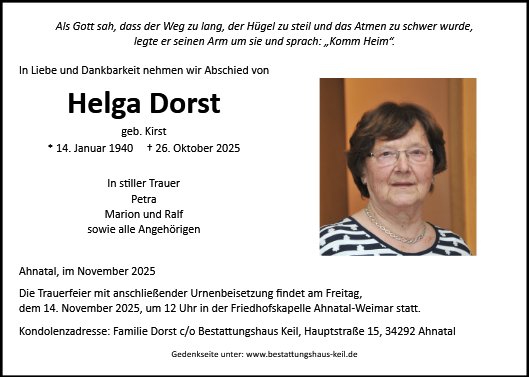 Helga Dorst