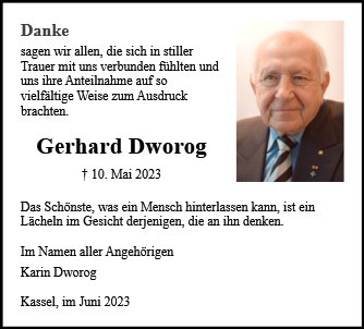 Gerhard Dworog