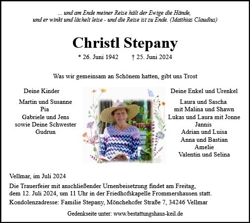 Christl Stepany