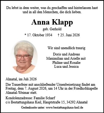 Anna Klapp