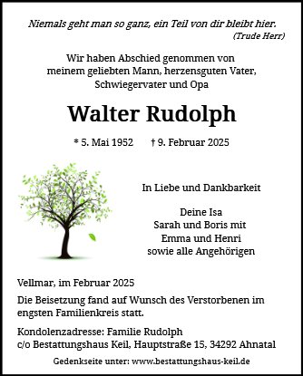 Walter Rudolph