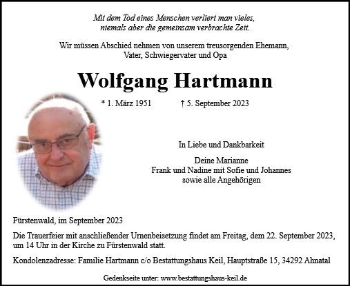 Wolfgang Hartmann