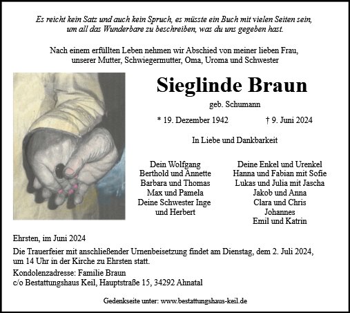 Sieglinde Braun 