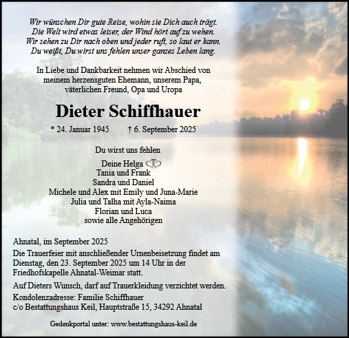 Dieter Schiffhauer