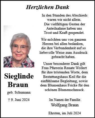 Sieglinde Braun 