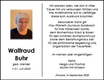 Waltraud Buhr