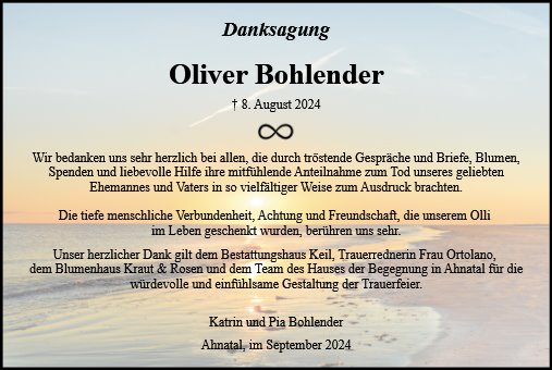 Oliver Bohlender