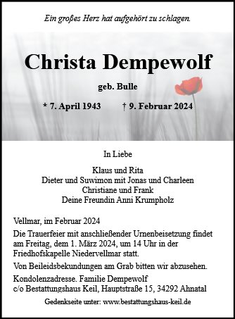 Christa Dempewolf