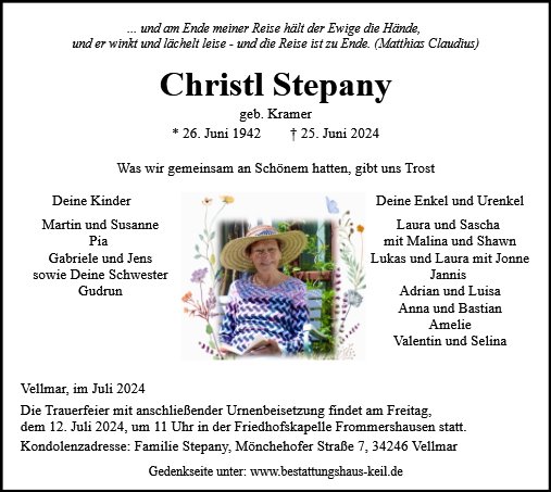 Christl Stepany