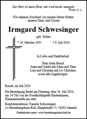 Irmgard Schwesinger