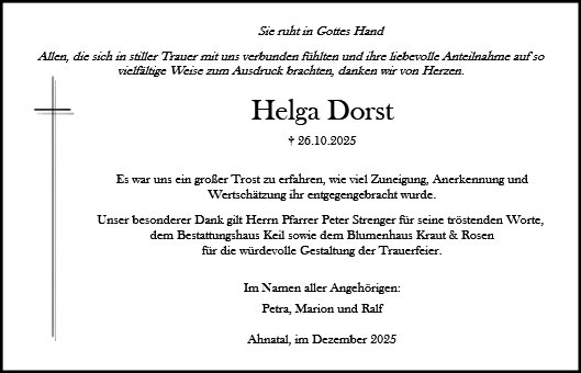 Helga Dorst