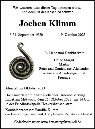 Joachim Klimm