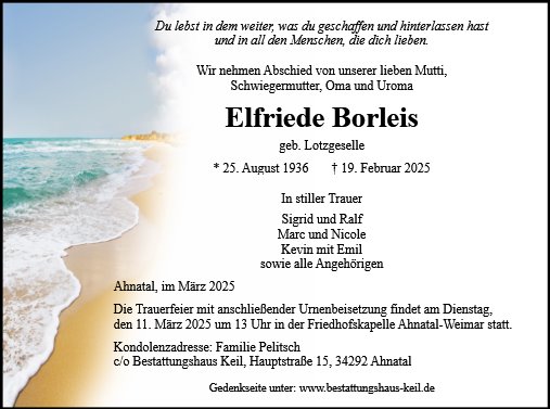 Elfriede Borleis