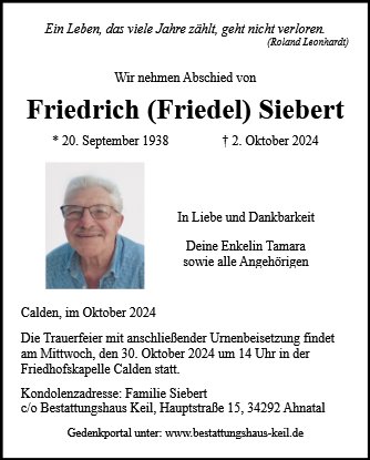 Friedrich Siebert