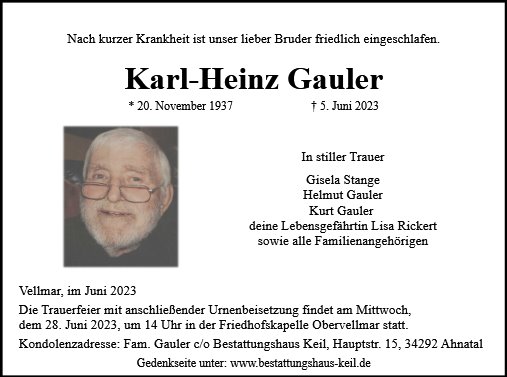 Karl-Heinz Gauler