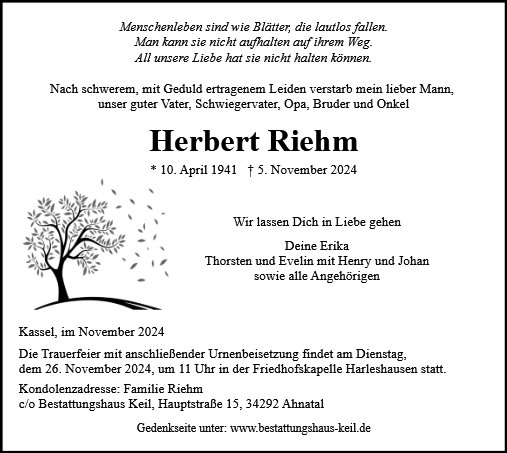 Herbert Riehm