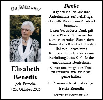 Elisabeth Benedix