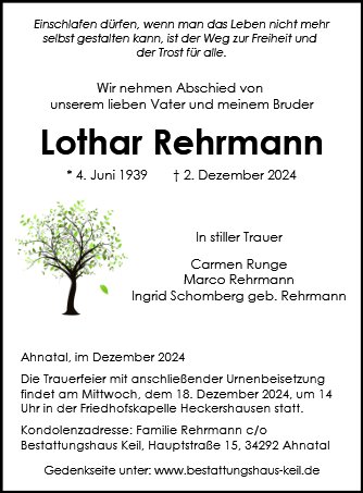 Lothar Rehrmann