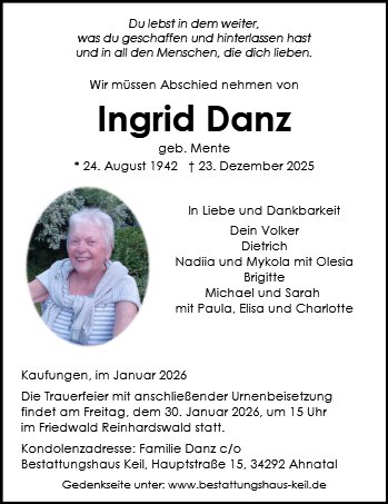 Ingrid Danz