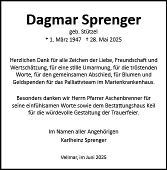Dagmar Sprenger