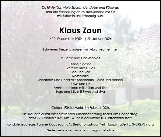 Klaus Zaun