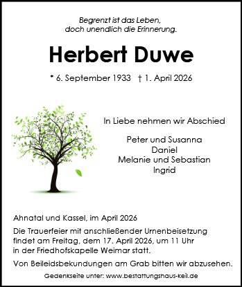 Herbert Duwe