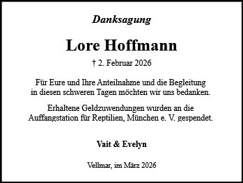 Lore Hoffmann