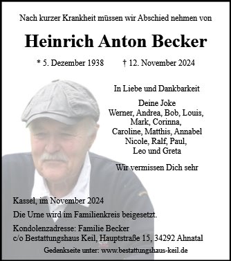 Heinrich Anton Becker