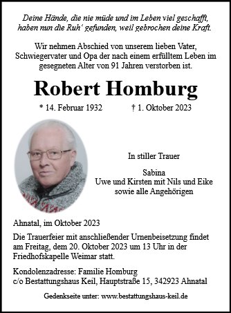 Robert Homburg