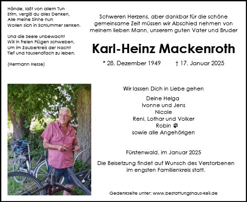 Karl-Heinz Mackenroth