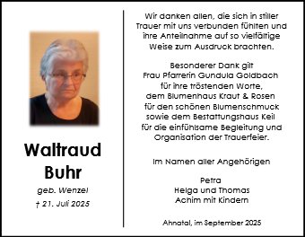 Waltraud Buhr