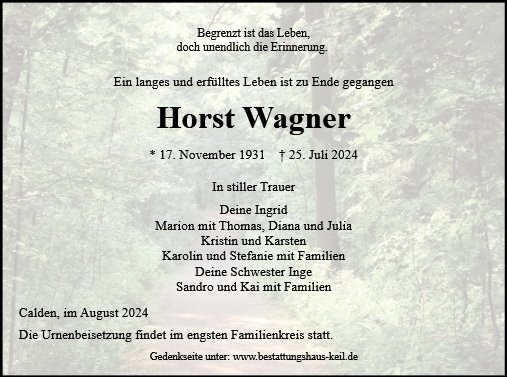 Horst Wagner