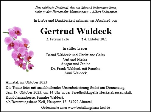 Gertrud Waldeck