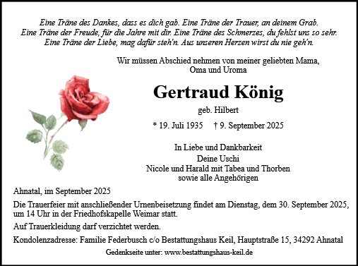 Gertraud König