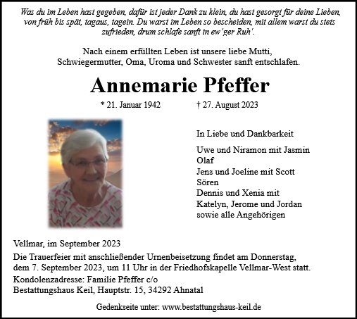 Annemarie Pfeffer