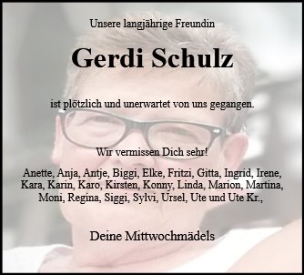 Gerdi Schulz