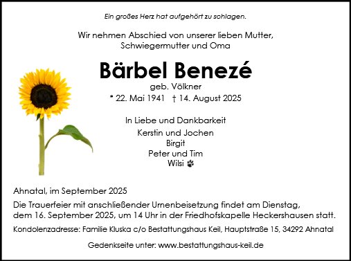 Bärbel Benezé