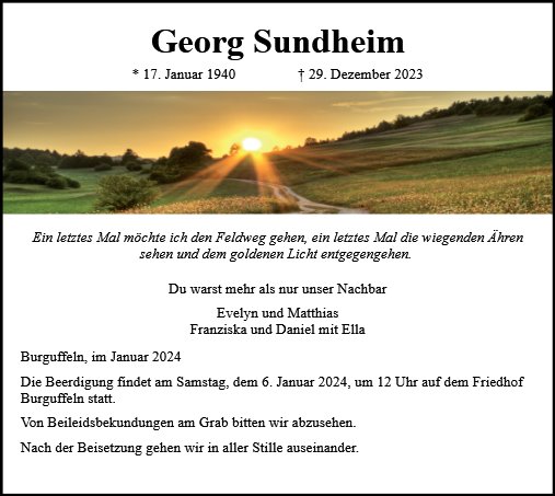 Georg Sundheim
