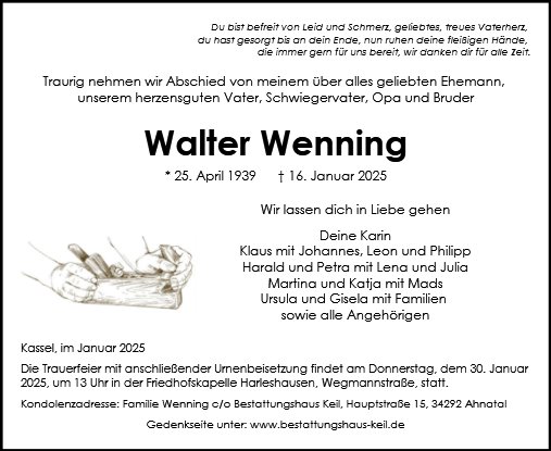 Walter Wenning