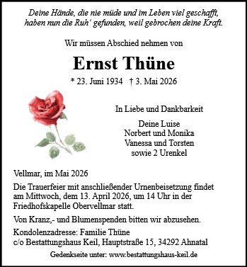 Ernst Thüne