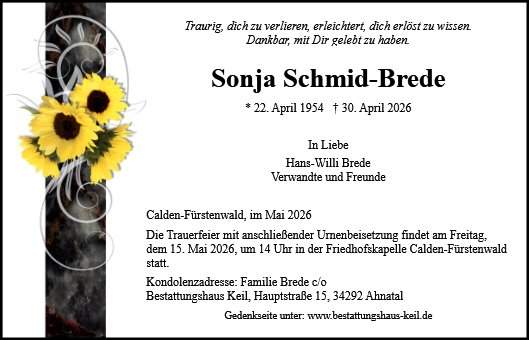 Sonja Schmid-Brede
