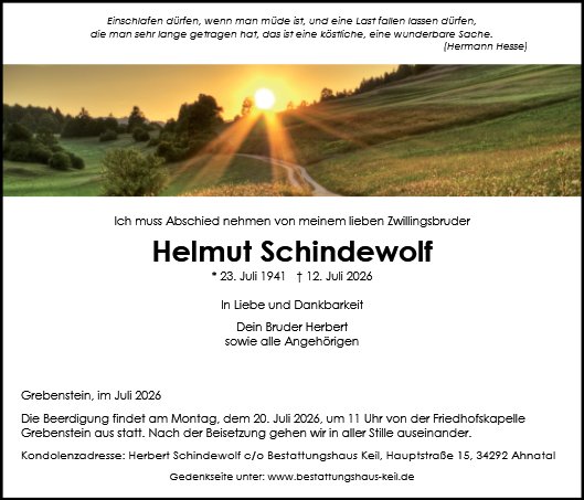 Helmut Schindewolf