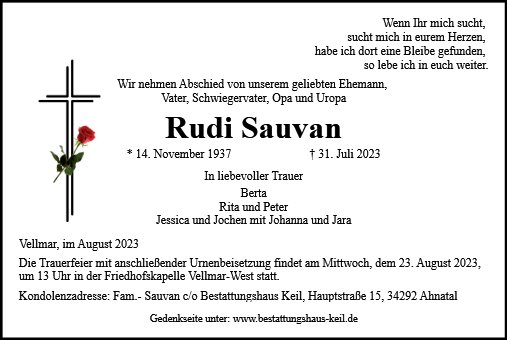 Rudi Sauvan
