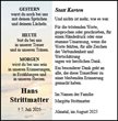 Anzeige