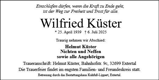 Wilfried Küster