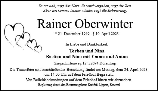 Rainer Oberwinter