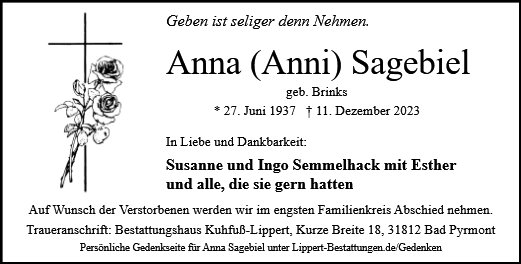 Anna Sagebiel